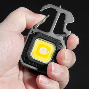 Planet Gates Mini LED Flashlight Portable Work Light Pocket Keychains Flashlight USB Rechargeable For Outdoor Camping Small Lights