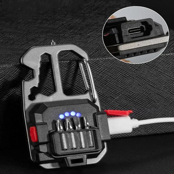 Planet Gates Mini LED Flashlight Portable Work Light Pocket Keychains Flashlight USB Rechargeable For Outdoor Camping Small Lights
