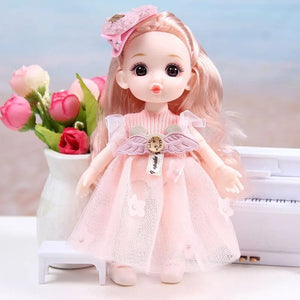 Planet Gates Mini multi-joint Molly girl doll 17 cm changeable constant tide confused Barbie doll