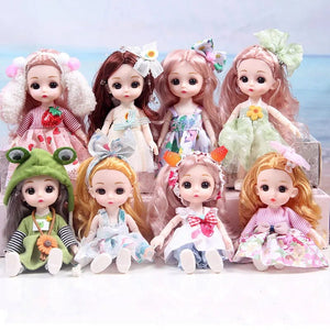 Planet Gates Mini multi-joint Molly girl doll 17 cm changeable constant tide confused Barbie doll