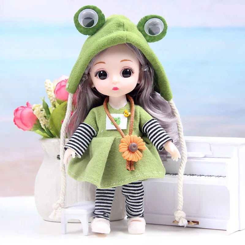 Planet Gates Mini multi-joint Molly girl doll 17 cm changeable constant tide confused Barbie doll