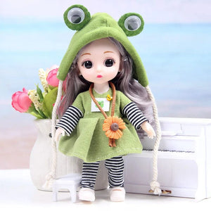 Planet Gates Mini multi-joint Molly girl doll 17 cm changeable constant tide confused Barbie doll