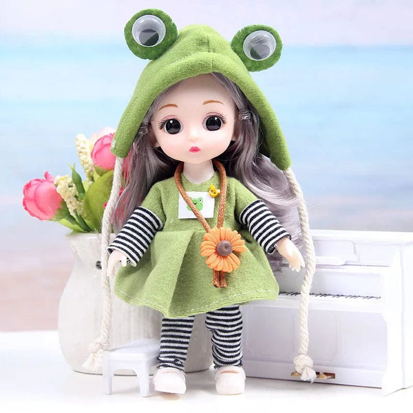 Planet Gates Mini multi-joint Molly girl doll 17 cm changeable constant tide confused Barbie doll
