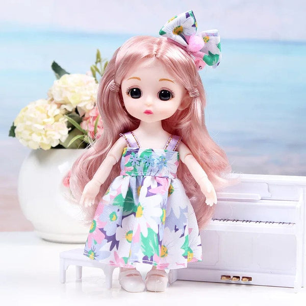 Planet Gates Mini multi-joint Molly girl doll 17 cm changeable constant tide confused Barbie doll