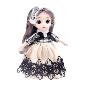 Planet Gates Mini multi-joint Molly girl doll 17 cm changeable constant tide confused Barbie doll