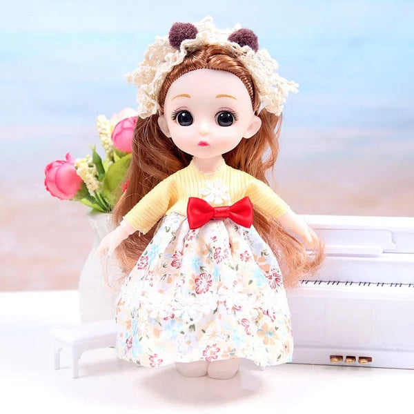 Planet Gates Mini multi-joint Molly girl doll 17 cm changeable constant tide confused Barbie doll