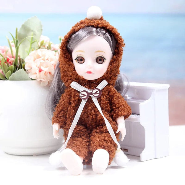 Planet Gates Mini multi-joint Molly girl doll 17 cm changeable constant tide confused Barbie doll