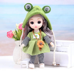Planet Gates Mini multi-joint Molly girl doll 17 cm changeable constant tide confused Barbie doll