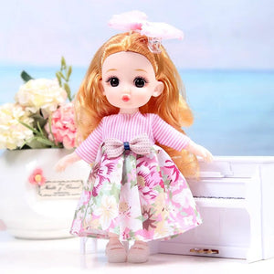 Planet Gates Mini multi-joint Molly girl doll 17 cm changeable constant tide confused Barbie doll