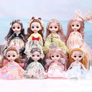 Planet Gates Mini multi-joint Molly girl doll 17 cm changeable constant tide confused Barbie doll