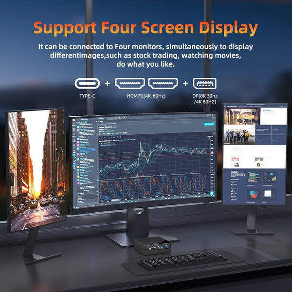 Planet Gates Mini PC Computer Gaming AMD Ryzen7 5825U 4800H 5800H 4500U Pocket Dual HDMI LAN WIFI6 BT5.2 NUC Office Desk Computer DDR4 NVMe