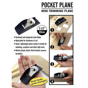 Planet Gates Mini Plane Wood Carpentry Tools Manual Carpenter Planer Aluminum Alloy Planer And Cutting Edge Portable Woodworking Hand Tools
