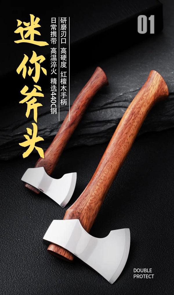 Planet Gates Mini Play Collection Gift Axe Multi functional Axe Demolition and Delivery Tool Sharp Axe Wilderness Mountaineering