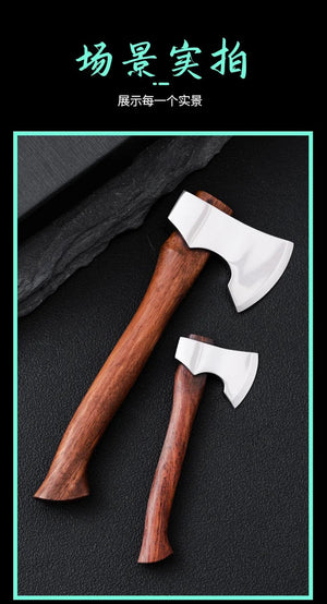 Planet Gates Mini Play Collection Gift Axe Multi functional Axe Demolition and Delivery Tool Sharp Axe Wilderness Mountaineering