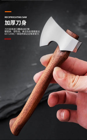 Planet Gates Mini Play Collection Gift Axe Multi functional Axe Demolition and Delivery Tool Sharp Axe Wilderness Mountaineering