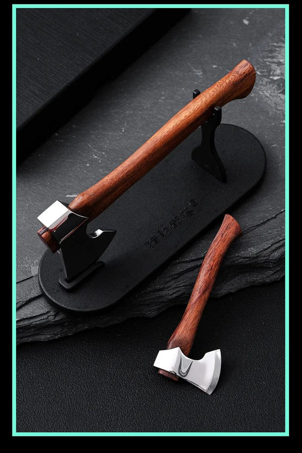 Planet Gates Mini Play Collection Gift Axe Multi functional Axe Demolition and Delivery Tool Sharp Axe Wilderness Mountaineering