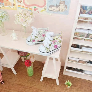 Planet Gates Mini Plush Doll Accessories for 20cm Korea Kpop EXO Idol Dolls Canvas Shoes Leather Shoes Glasses Camera Toy Fans Gift Collectio