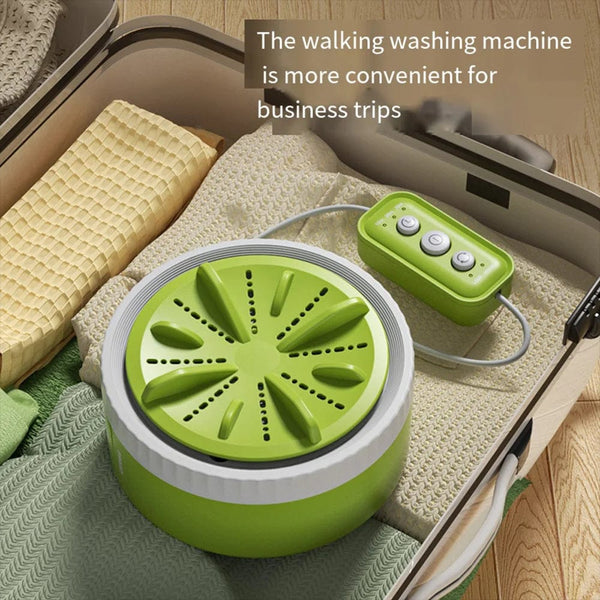 Planet Gates Mini Portable Washing Machines USB Rotating Turbo Fruit Kitchen Ultrasonic Dishwasher For Clothes Home Travel Remote Control 세탁기