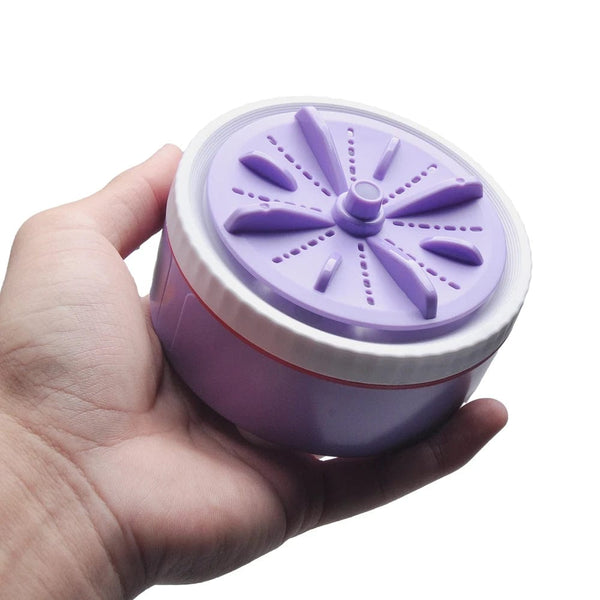 Planet Gates Mini Portable Washing Machines USB Rotating Turbo Fruit Kitchen Ultrasonic Dishwasher For Clothes Home Travel Remote Control 세탁기