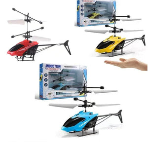 Planet Gates Mini RC Drone Rechargeable No Remote Control RC Helicopters Drone Toys Induction Hovering Safe Fall-resistant