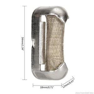 Planet Gates Mini Refillable Pocket Heater Mini Reusable Hand Warmer Zinc Alloy Small Warmer Burner for Camping Skiing Fishing Hiking de20 21