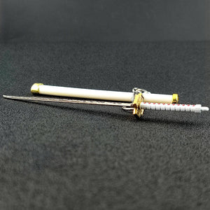 Planet Gates Mini Roronoa Zoro Samurai Sword Keychain Anime Scabbard Key Ring Katana Buckle Key Chain for men women Cosplay Toy Jewelry Gift