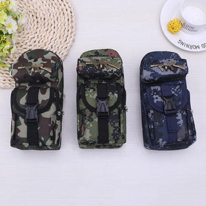 Planet Gates Mini schoolbag camouflage pencil case School stationery storage bag Military backpack pen case Boy pencil bag Student pen bag