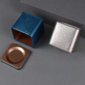 Planet Gates Mini Square Metal Pet Urn, Funerary Animal Ash Souvenir, Pet Cremation, Memorial Decoration, Dog Memorial Items, Passed Dogs