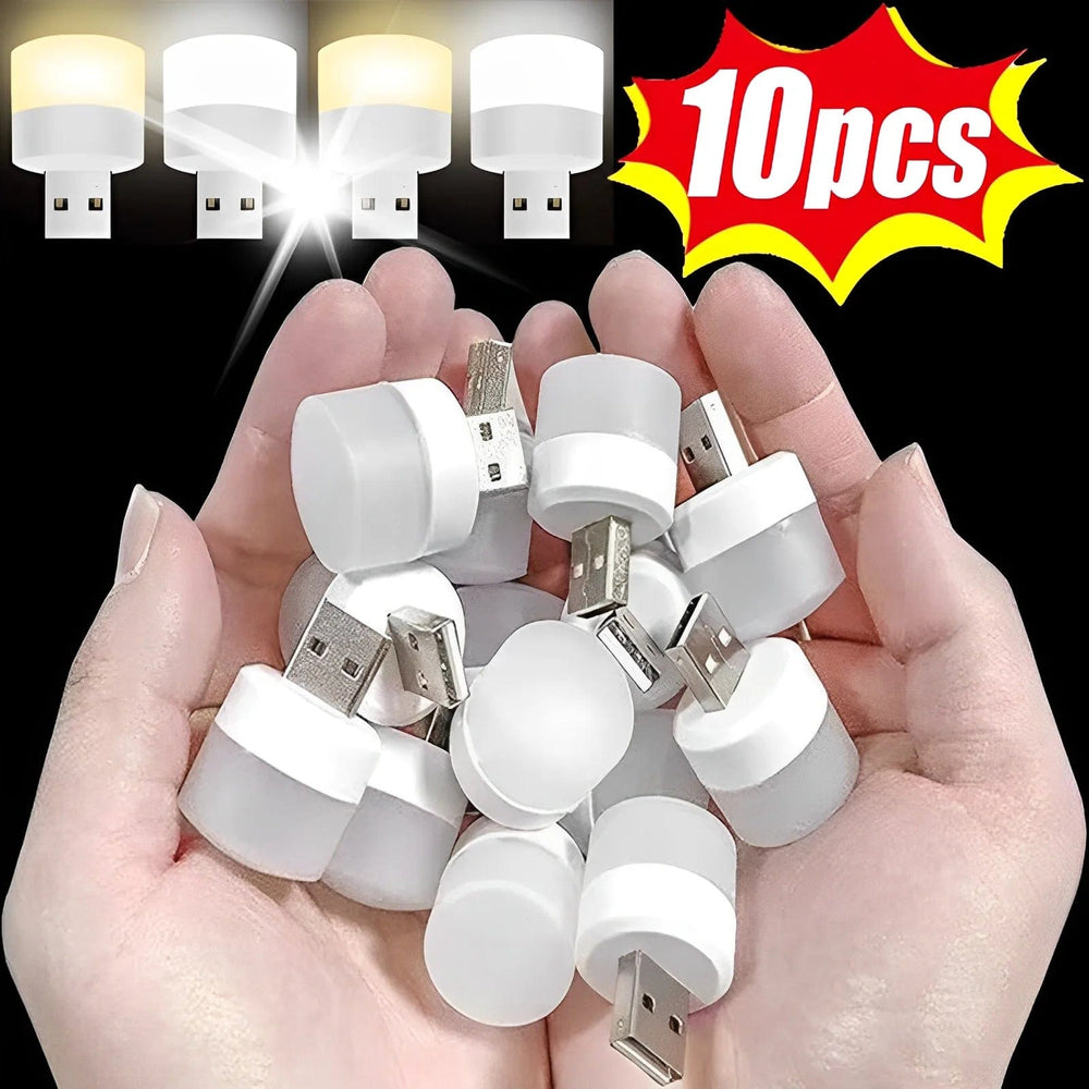 Planet Gates Mini USB Night Light Portable Car Signal Lights 5V 1W Eye Care Book Reading Bulbs Computer Mobile Power Charging LED Night Lamp