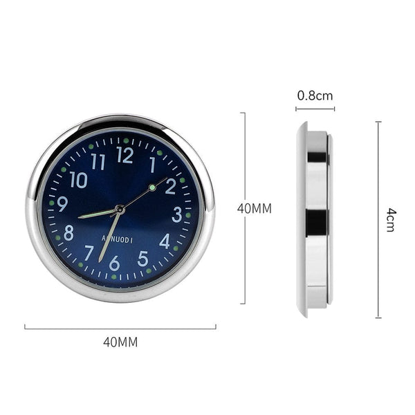 Planet Gates Mini Watch Mini Quartz Clock Light Emitting Electronic Clock Waterproof Bicycle Motorcycle Watch Dashboard Car Clock