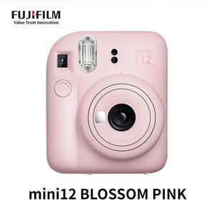 Planet Gates mini12 BLOSSOM PINK / Camera only Origin Fujifilm Instax Mini 12 Instant Camera Pink/Blue/Gray/White/Purple with Instax Mini Film Photo Paper