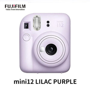 Planet Gates mini12 LILAC PURPLE / Camera only Origin Fujifilm Instax Mini 12 Instant Camera Pink/Blue/Gray/White/Purple with Instax Mini Film Photo Paper