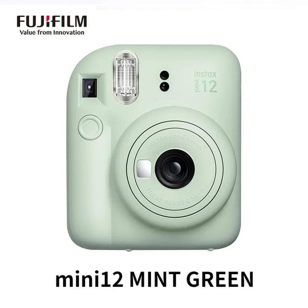 Planet Gates mini12 MINT GREEN / Camera 20 Films Set Origin Fujifilm Instax Mini 12 Instant Camera Pink/Blue/Gray/White/Purple with Instax Mini Film Photo Paper