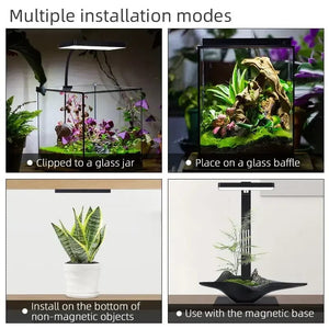 Planet Gates Mini9 Pro WEEK AQUA USB aquarium light Plant Grow Full spectrum LED Ecology Microlandscape light Nano aquarium light