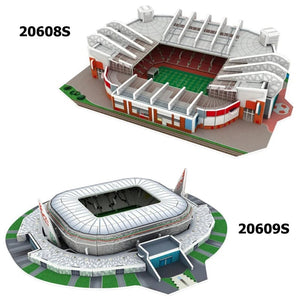 Planet Gates Miniature Football Field 3D DIY Puzzle World Famous Stadiums Models Football Game Peripheral Toys Fans Birthday Toys Gifts DDJ