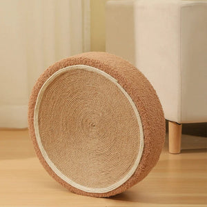 Planet Gates Minimalist style / 39cm Cute Cat Scratcher Bed Sisal Cat Scratching Board 2 In 1 Cat House Cat Scraper Round Cat Scratcher for Cats Rascadores De Gato