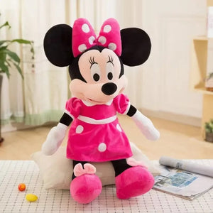 Planet Gates Minnie Disney Cartoon Stitch Toy Story Elsa Vinnie Spider Iron Man Plush Dolls Anime Toys Plush Stuffed Christmas Gifts for Kids