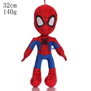 Planet Gates Minnie Disney Cartoon Stitch Toy Story Elsa Vinnie Spider Iron Man Plush Dolls Anime Toys Plush Stuffed Christmas Gifts for Kids
