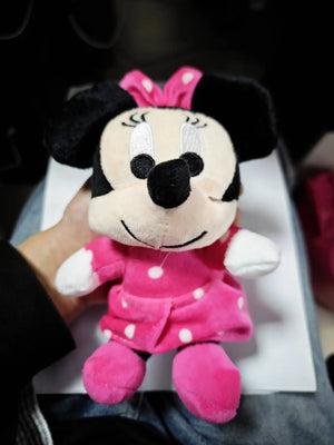Planet Gates Minnie pink 20cm 20cm Mickey Plush Disney Mickey Mouse Minnie Daisy Plush Toy Stuffed Doll Girls toys Birthday Christmas Gifts
