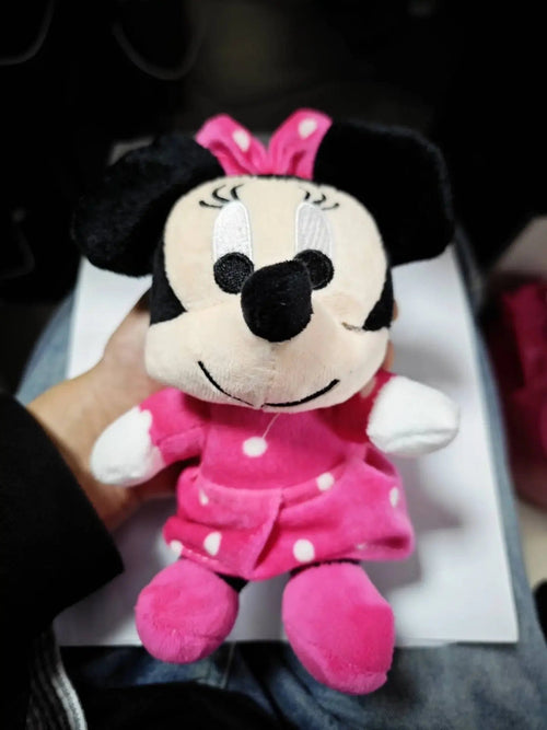 Planet Gates Minnie pink 20cm 20cm Mickey Plush Disney Mickey Mouse Minnie Daisy Plush Toy Stuffed Doll Girls toys Birthday Christmas Gifts