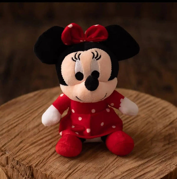 Planet Gates Minnie red 20cm 20cm Mickey Plush Disney Mickey Mouse Minnie Daisy Plush Toy Stuffed Doll Girls toys Birthday Christmas Gifts