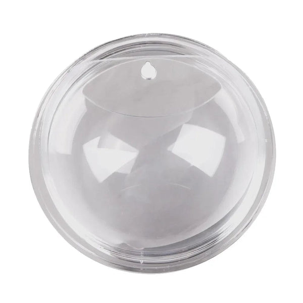 Planet Gates Mirror Back / 20cm Pinsjar Acrylic Fish Bowl Wall Hanging Aquarium Tank Aquatic Pet Supplies Pet Products Wall Mount Fish Tank for Betta fish