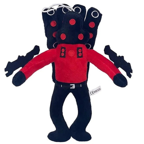 Planet Gates MistyRose Skibidi Toilet Titans Drill Man Upgrade TV Man Woman Cameraman Drillman Speakerman Clock Speaker Man Plush Stuffed Doll Soft Toy