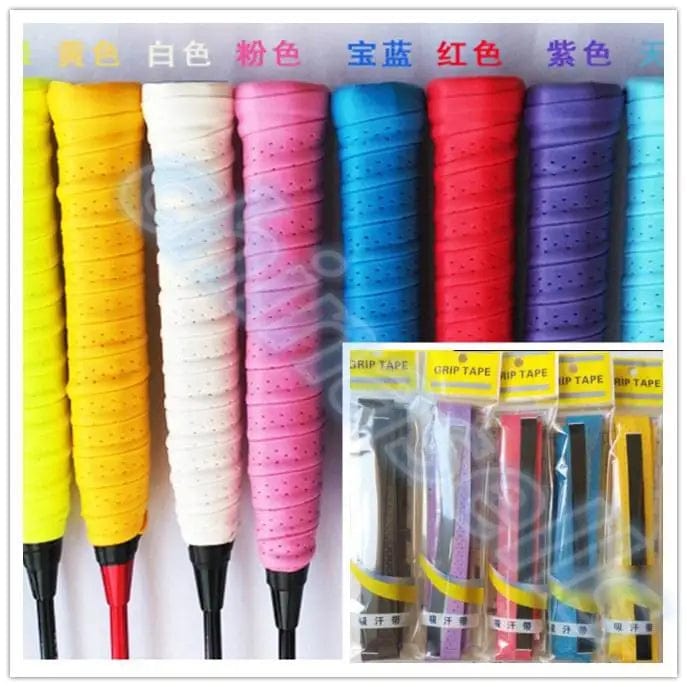 Planet Gates mix colour leave msg 10pcs Tennis Racket Overgrips Anti-skid Sweat tape Absorbed Wraps Badminton Racquet OverGrip Fishing Skidproof Sweat Band grip