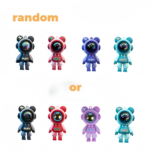 Planet Gates Mixed 4pcs 1pc/4pcs Astronaut Lightning Bear Design Car Air Freshener, Car Air Vent Aromatherapy Diffuser Clip, Car Air Outlet Decoration Clip, Car Interior Decoration Accessories