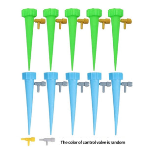 Planet Gates Mixed color 10PcsSelf-Watering Kits Automatic Waterers Drip Irrigation Indoor Plant Watering Device Plant Garden Gadgets Creative