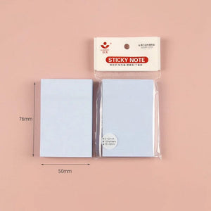 Planet Gates mixed color A 100Sheets 76*76mm Pure Color Paper Memo Pad Sticky Notes Bookmark Point It Marker Memo Sticker Office School Supplies Notebooks