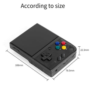 Planet Gates MIYOO Mini Plus Portable Retro Handheld Game Console 3.5-inch IPS HD Screen Children's Gift Linux System Classic Gaming Emulator
