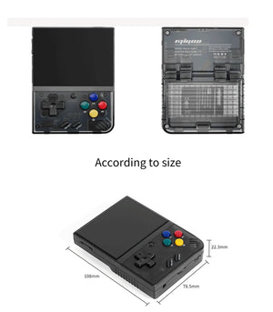 Planet Gates MIYOO Mini Plus Portable Retro Handheld Game Console 3.5-inch IPS HD Screen Children's Gift Linux System Classic Gaming Emulator