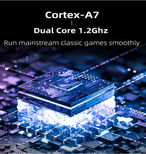 Planet Gates MIYOO Mini Plus Portable Retro Handheld Game Console 3.5-inch IPS HD Screen Children's Gift Linux System Classic Gaming Emulator